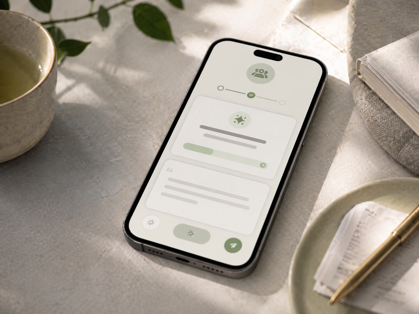 Illustration of Smart Money Check-Ins turning timing signals into the right next message
